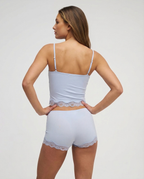 Conjunto Crop Encaje