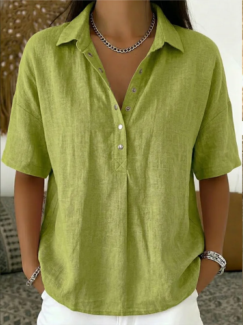 Helena™ | Blusa con cuello