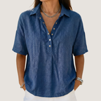 Helena™ | Blusa con cuello