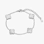 Brazalete Trébol Blanco