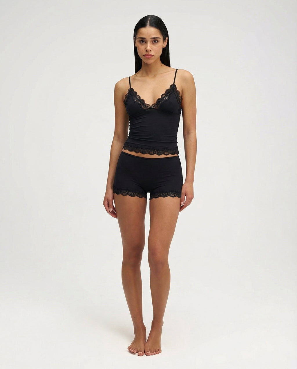 Conjunto Crop Encaje
