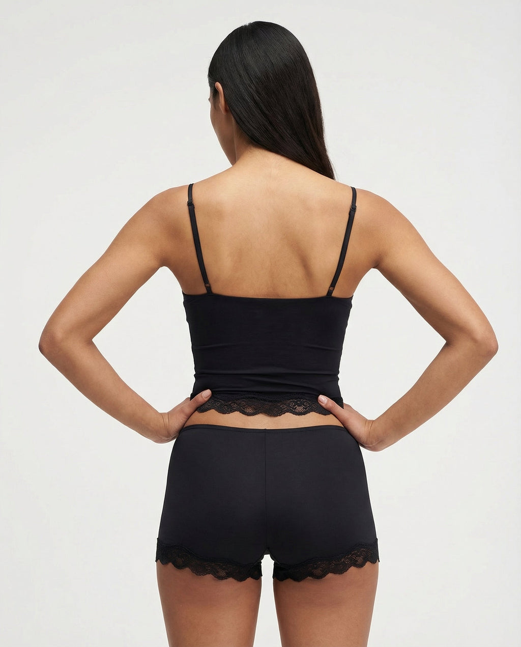 Conjunto Crop Encaje