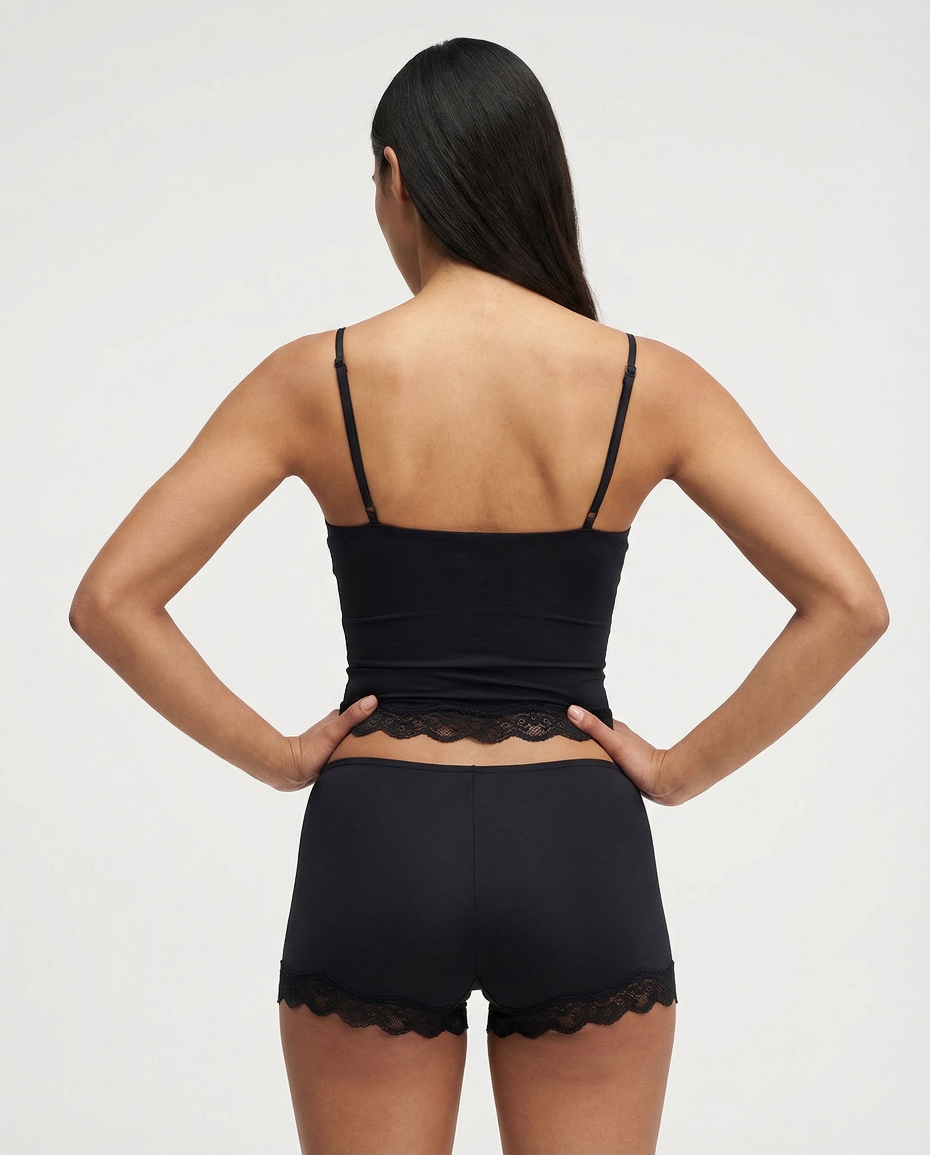 Conjunto Crop Encaje