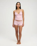 Conjunto Crop Encaje