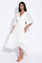 Vestido blanco pose 2